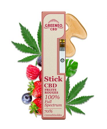 Pen Stick CBD - Fruits Rouges 70% LA MAIN VERTE CBD