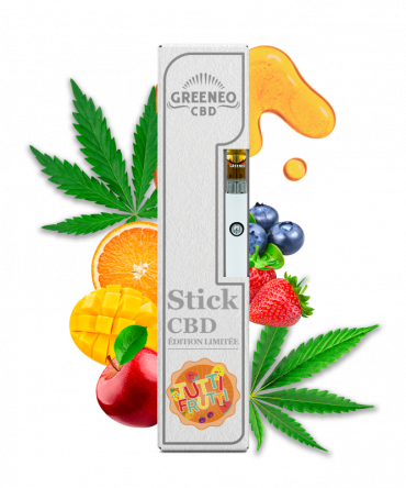 Pen Stick CBD - TUTTI FRUTTI  70% LA MAIN VERTE CBD